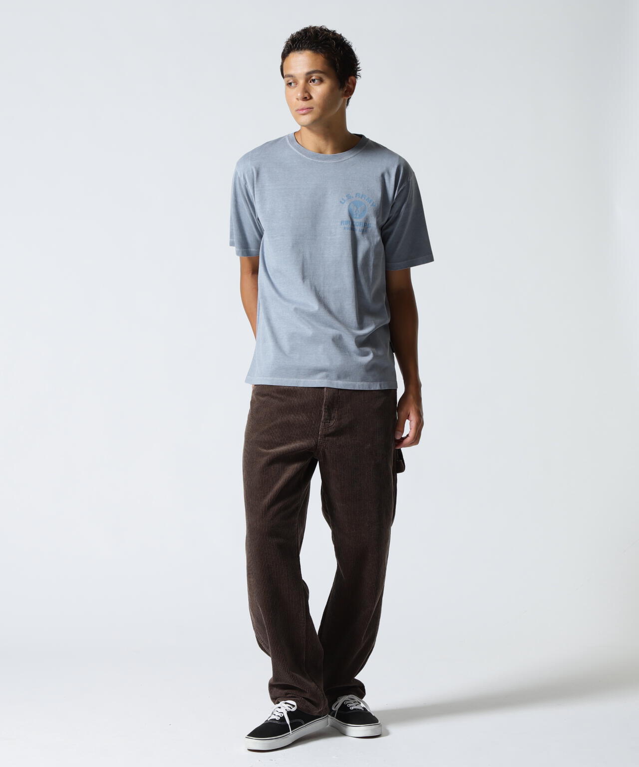 《直営店限定》FADE WASH AIR CORPS T-SHIRT