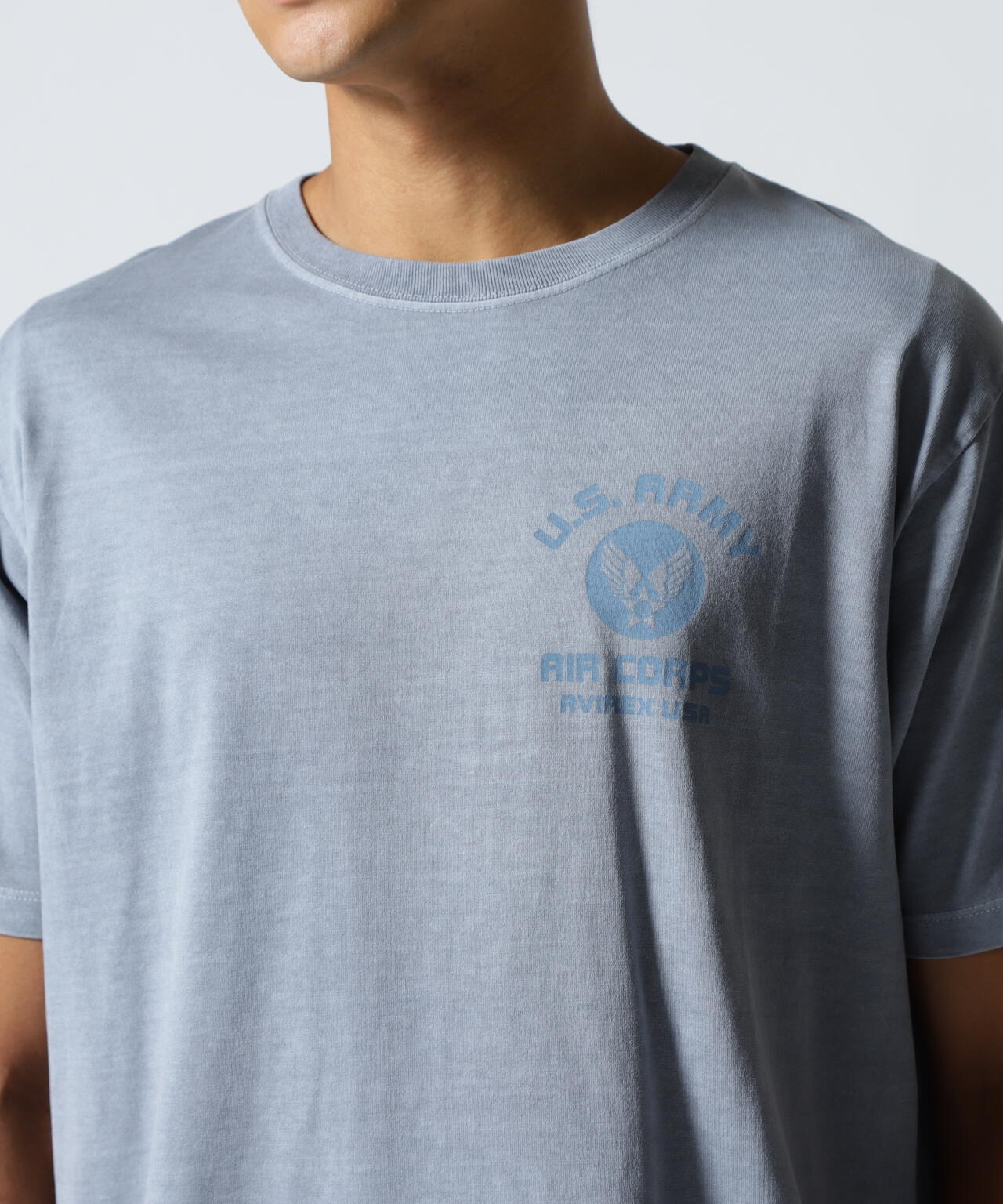 《直営店限定》FADE WASH AIR CORPS T-SHIRT