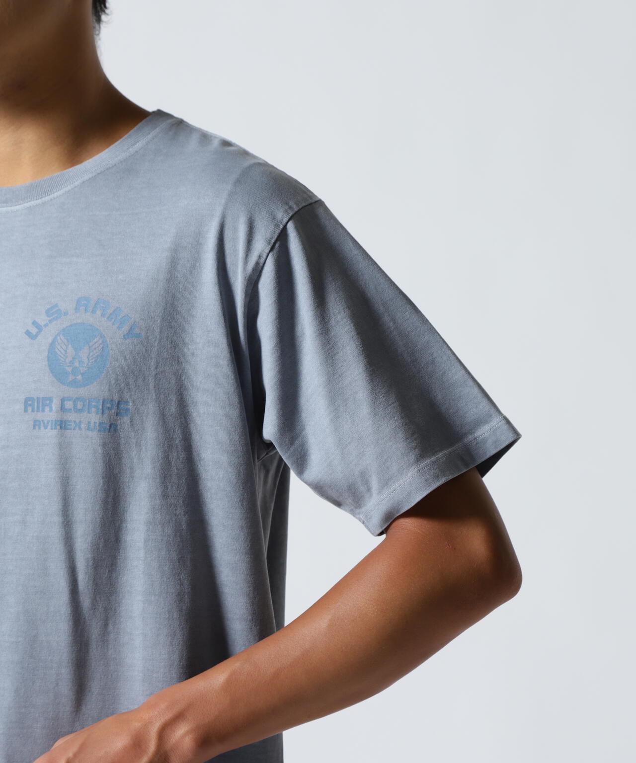 《直営店限定》FADE WASH AIR CORPS T-SHIRT