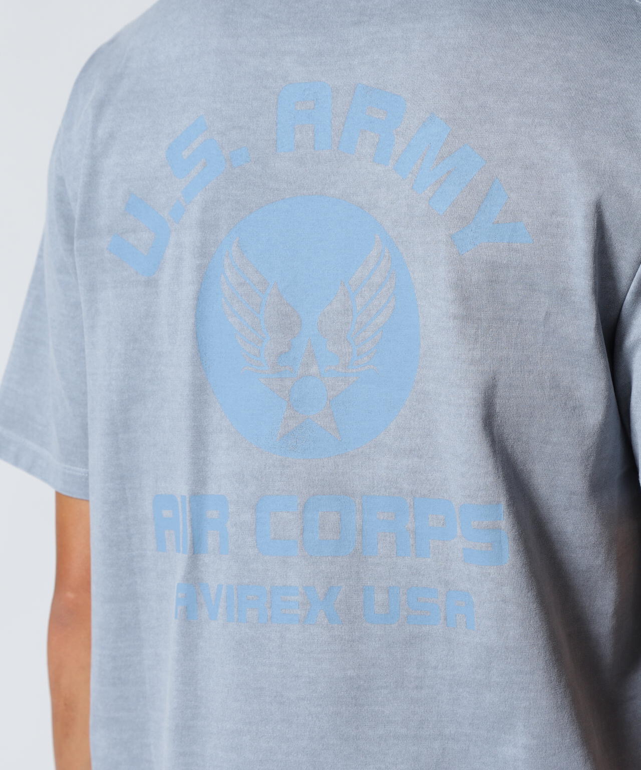 《直営店限定》FADE WASH AIR CORPS T-SHIRT