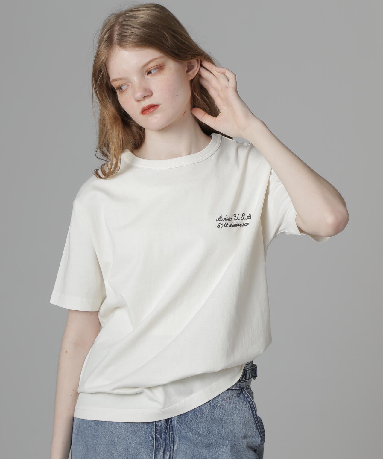<WOMAN>HALF CENTURY ANNIV. T-SHIRT