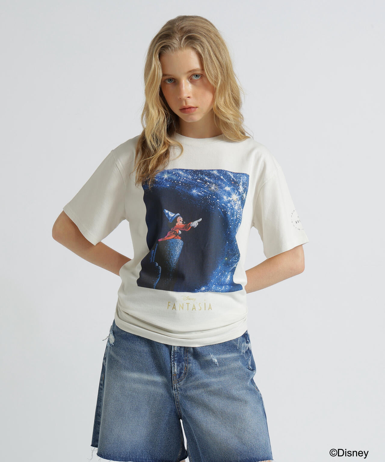 《Disney Collection》FANTASIA / MICKEY MOUSE / L-FILM MAGIC T-SHIRT