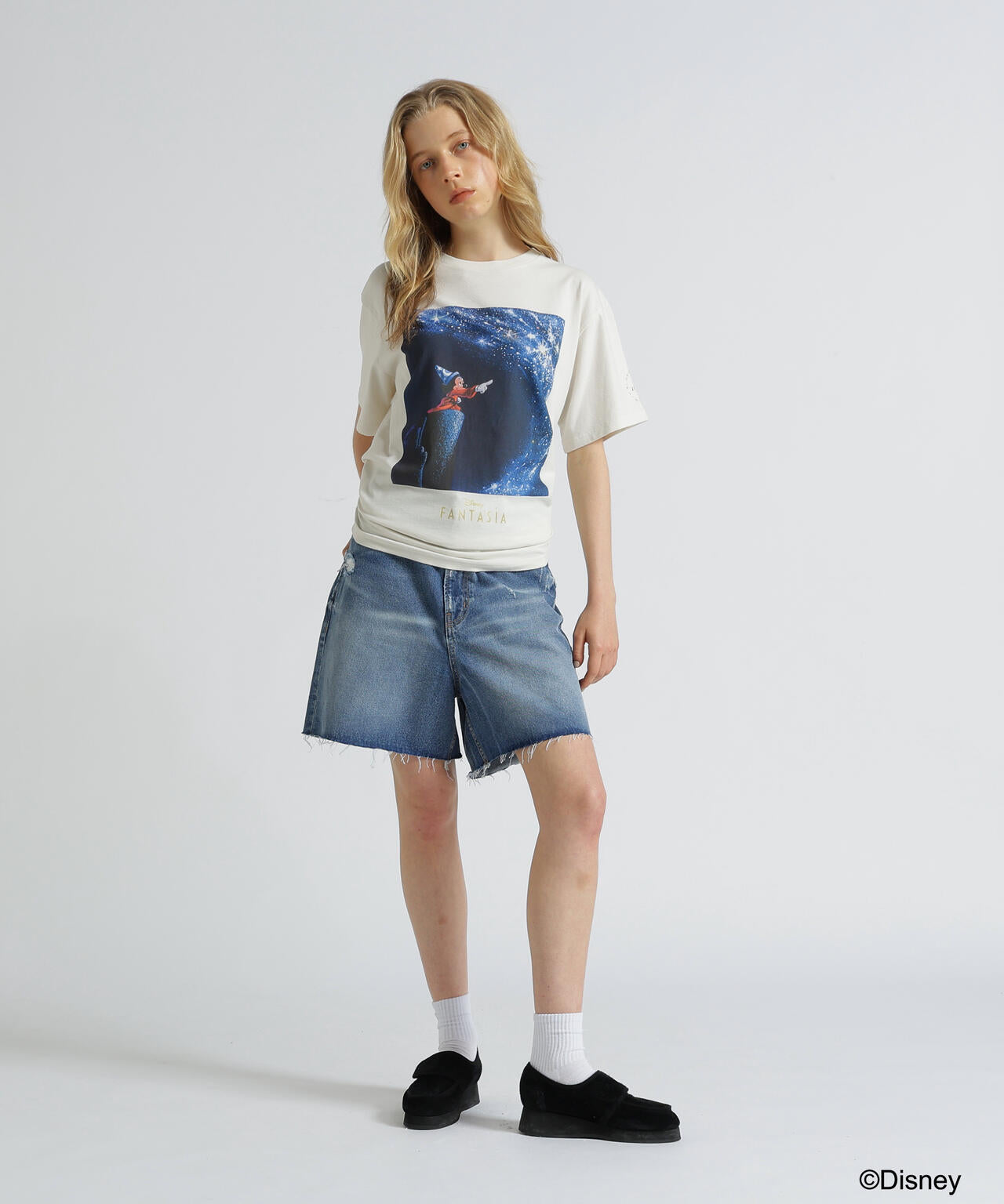 《Disney Collection》FANTASIA / MICKEY MOUSE / L-FILM MAGIC T-SHIRT