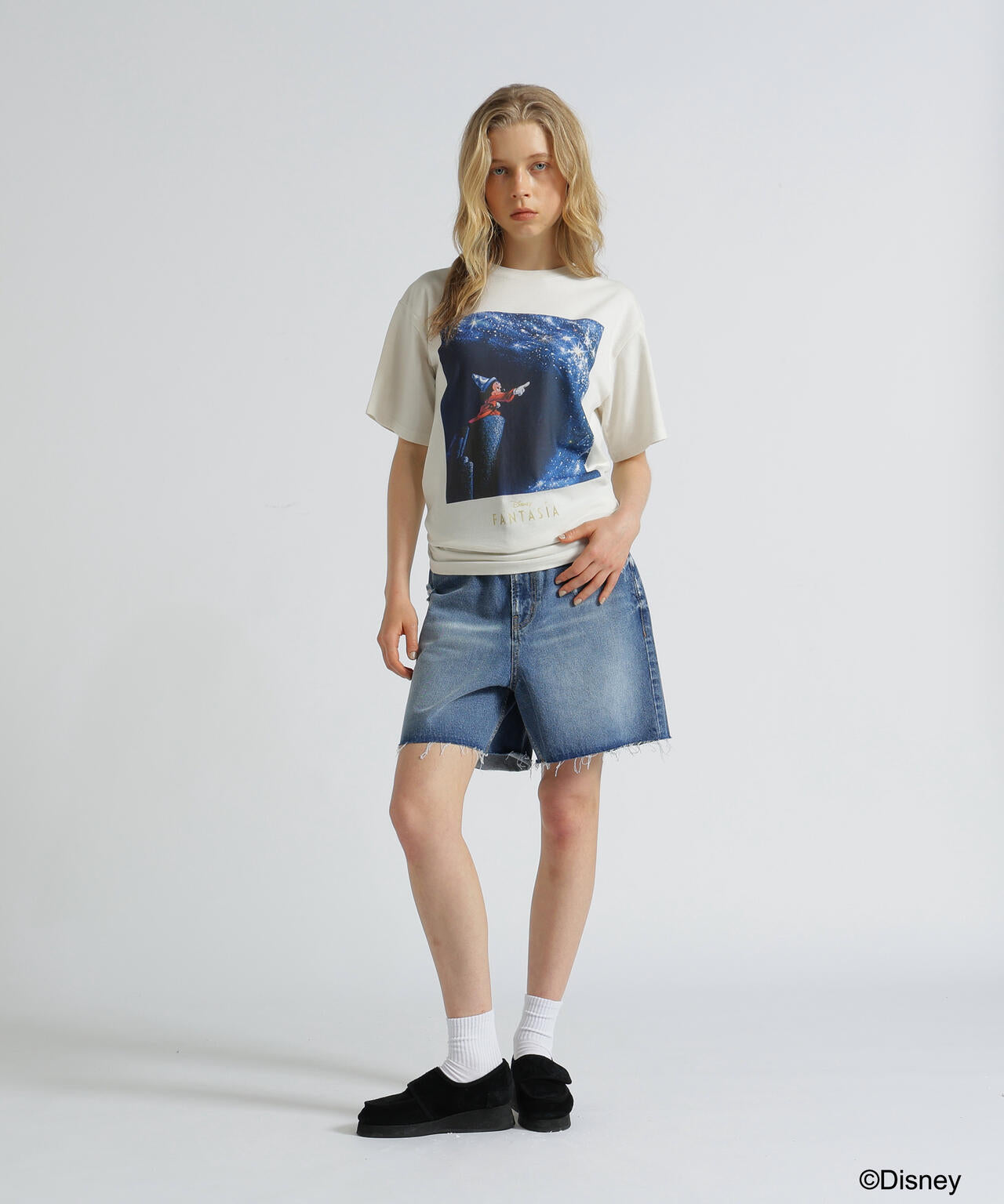 《Disney Collection》FANTASIA / MICKEY MOUSE / L-FILM MAGIC T-SHIRT