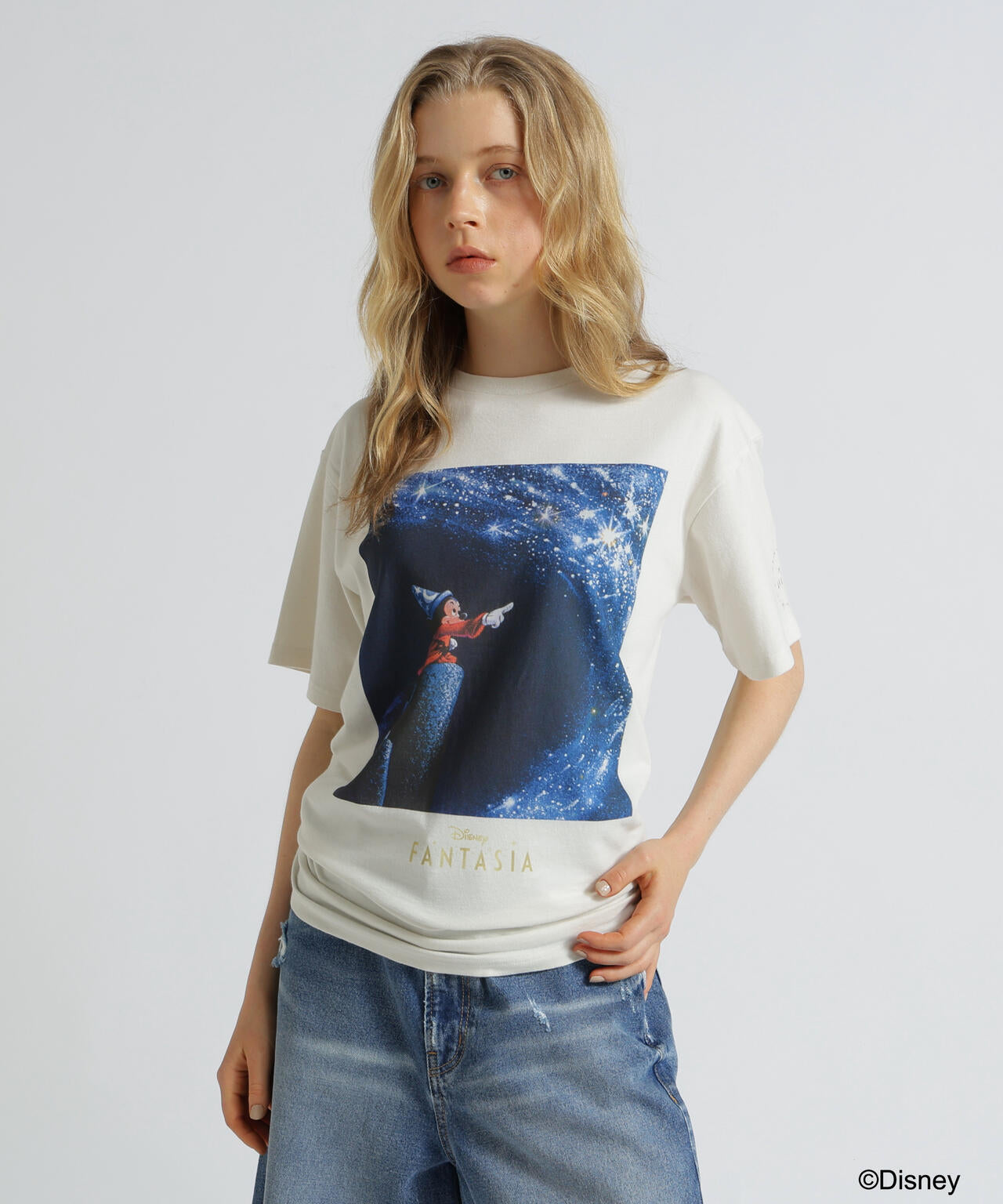 《Disney Collection》FANTASIA / MICKEY MOUSE / L-FILM MAGIC T-SHIRT