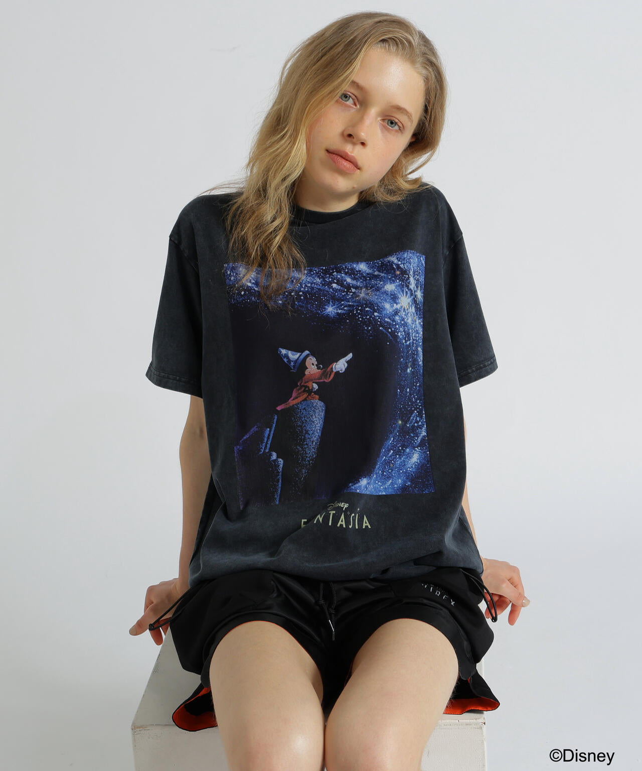 《Disney Collection》FANTASIA / MICKEY MOUSE / L-FILM MAGIC T-SHIRT
