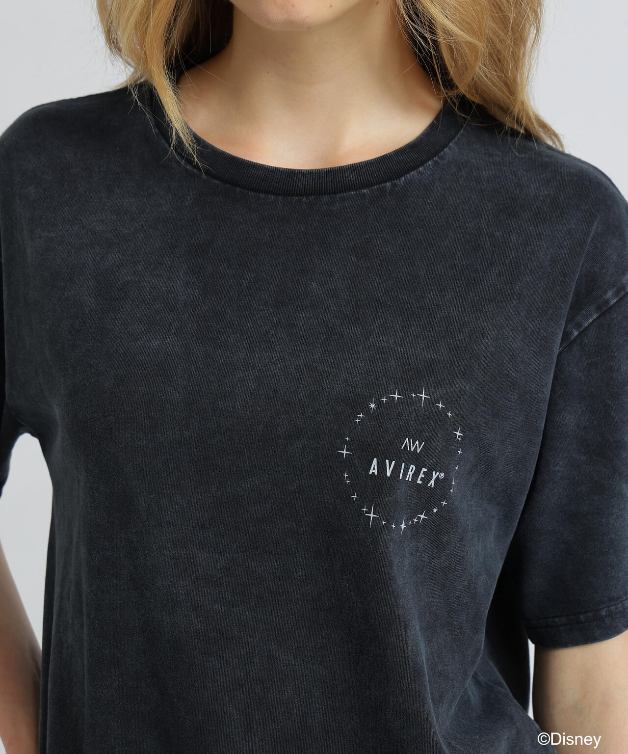 《Disney Collection》FANTASIA / MICKEY MOUSE / L-FOIL PRINT T-SHIRT