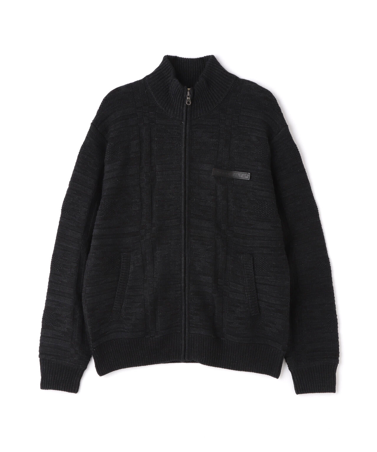 NATIVE JACQUARD STAND KNIT