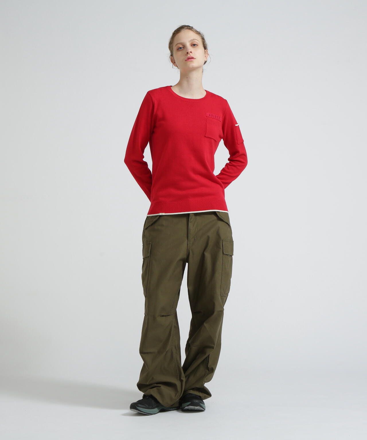 FATIGUE KNIT TOPS/ファティーグニットトップス