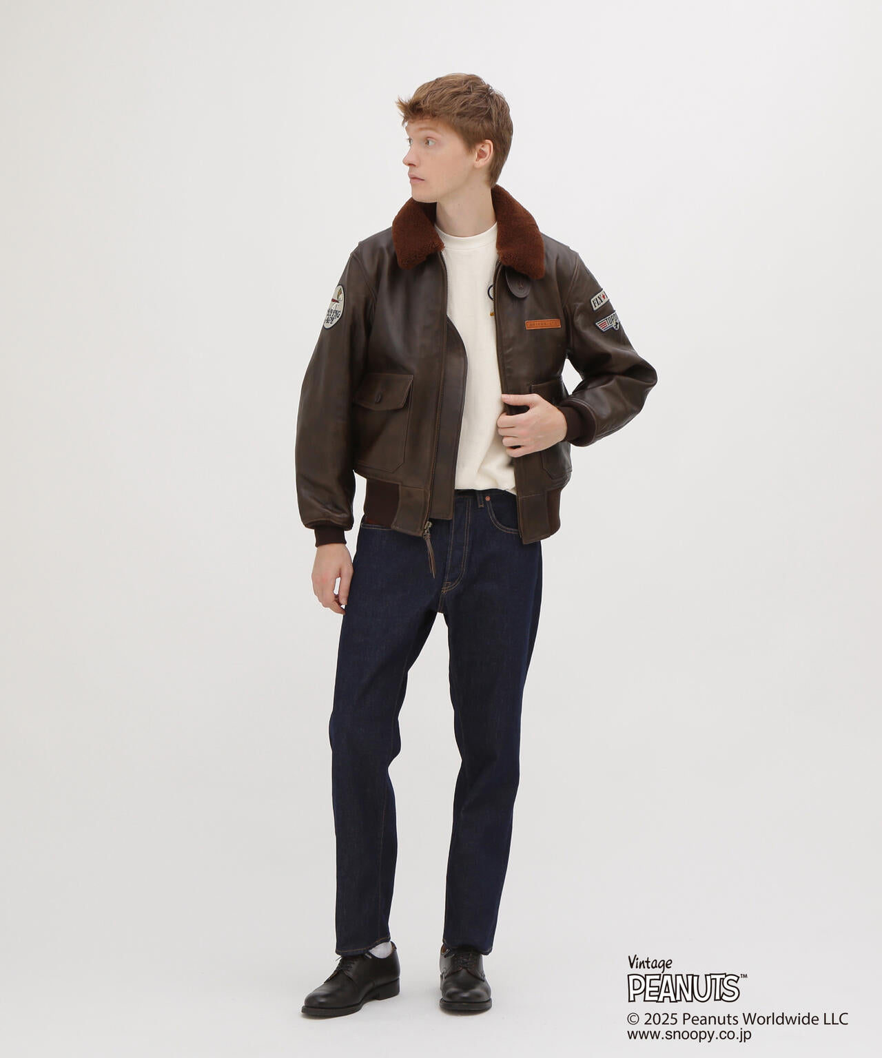 《AVIREX × PEANUTS》G-1 ”FLYING ACE”