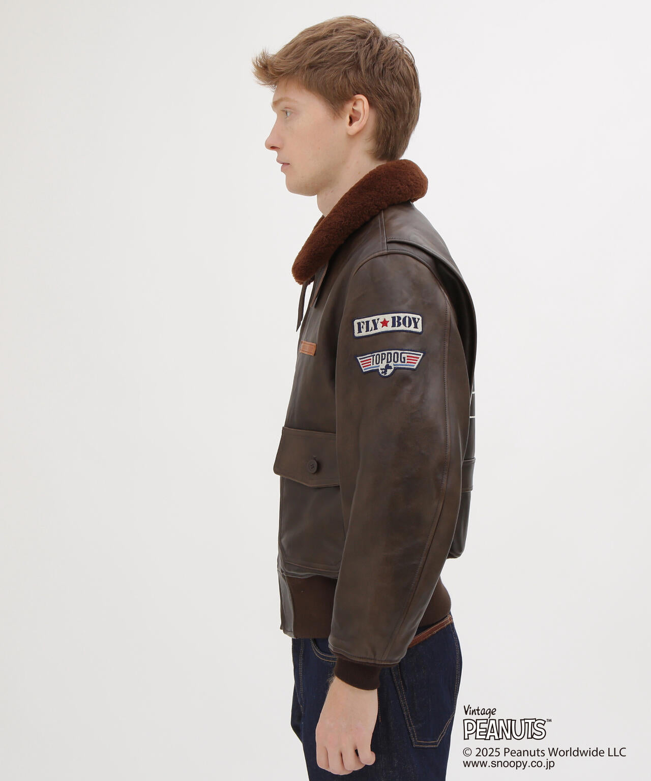 《AVIREX × PEANUTS》G-1 ”FLYING ACE”