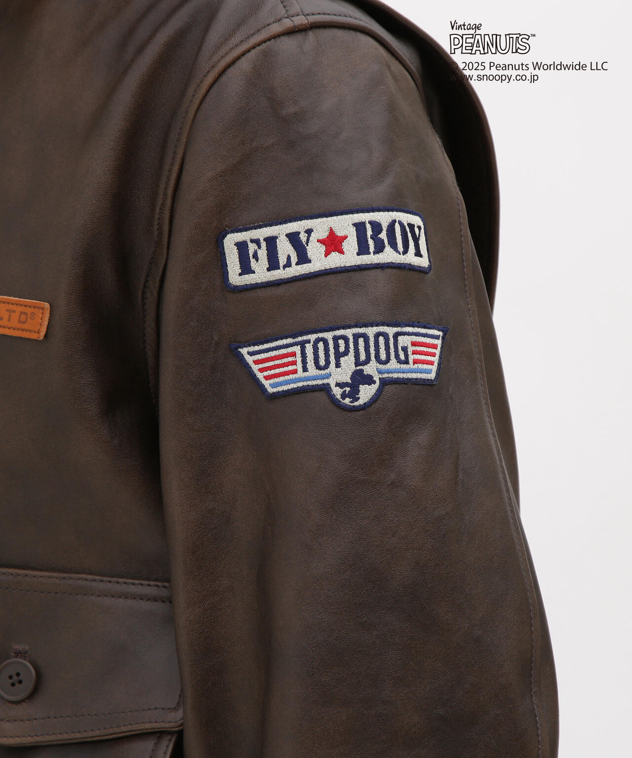 《AVIREX × PEANUTS》G-1 ”FLYING ACE”