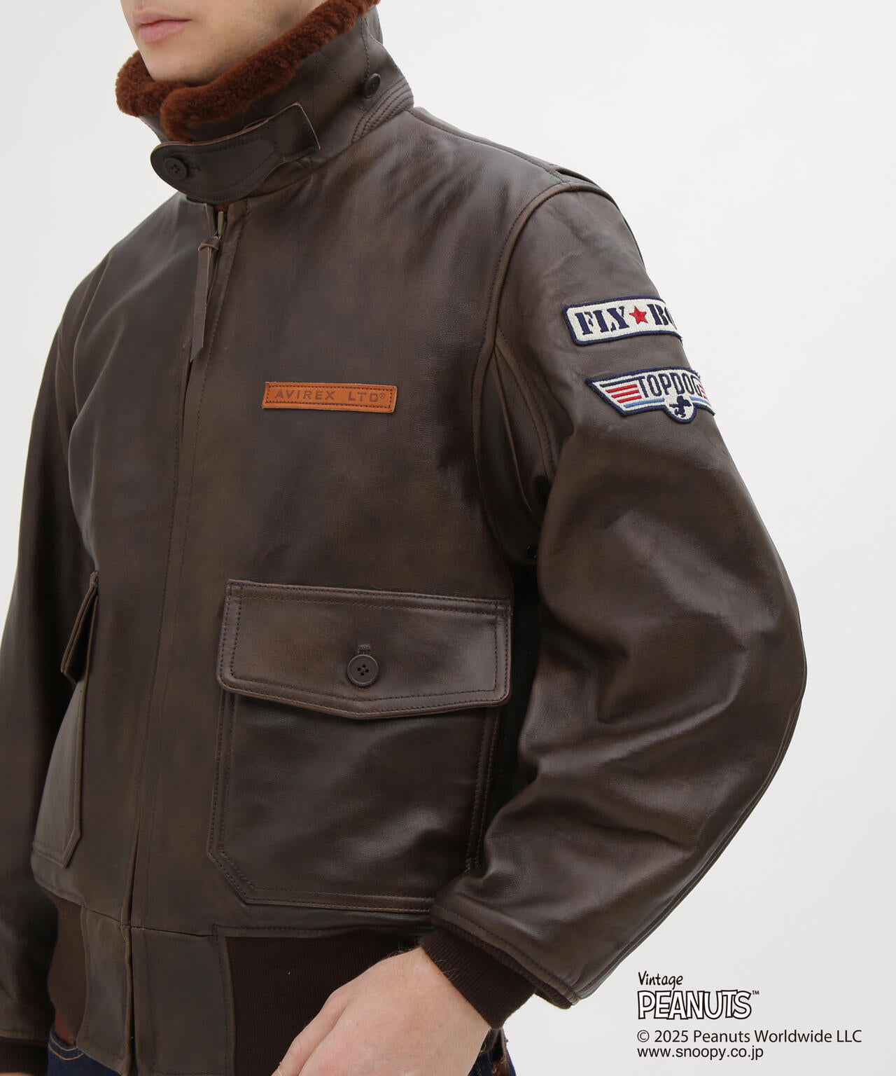 《AVIREX × PEANUTS》G-1 ”FLYING ACE”