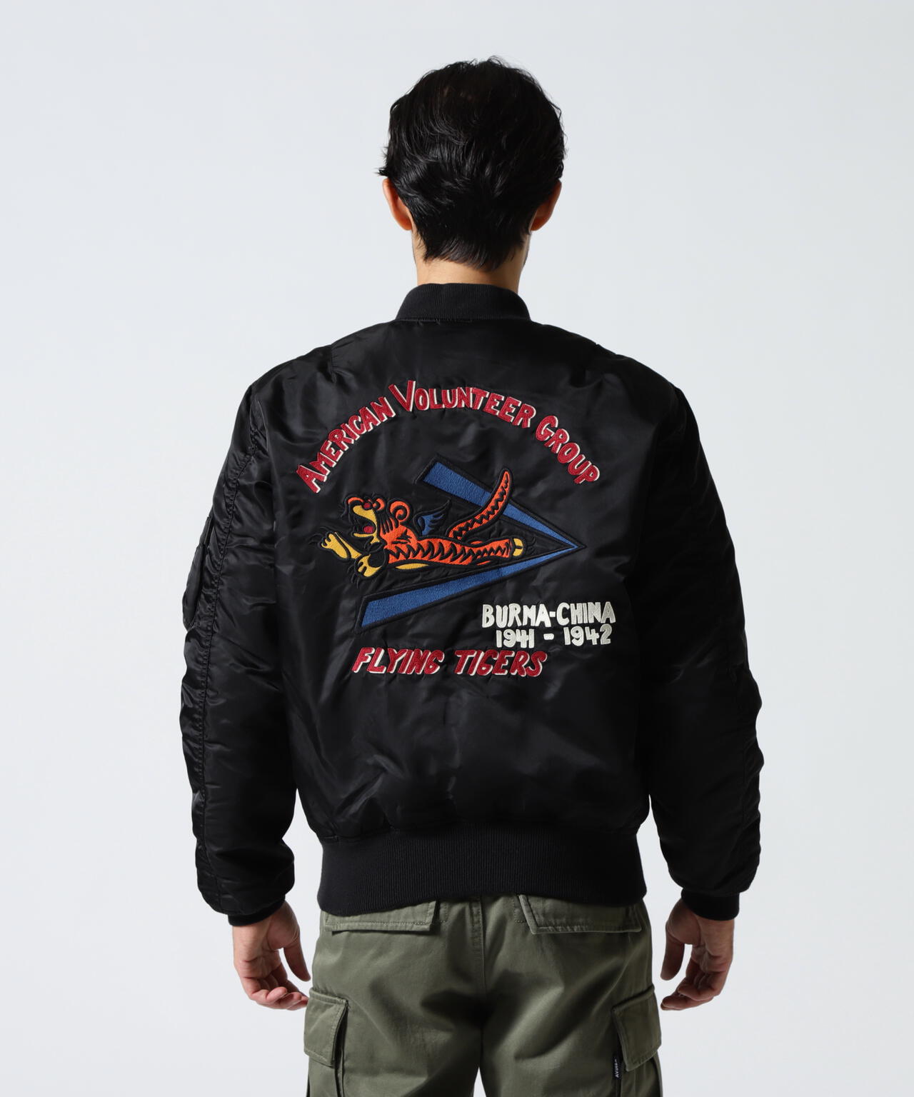 WASHED MA-1 FLYING TIGERS