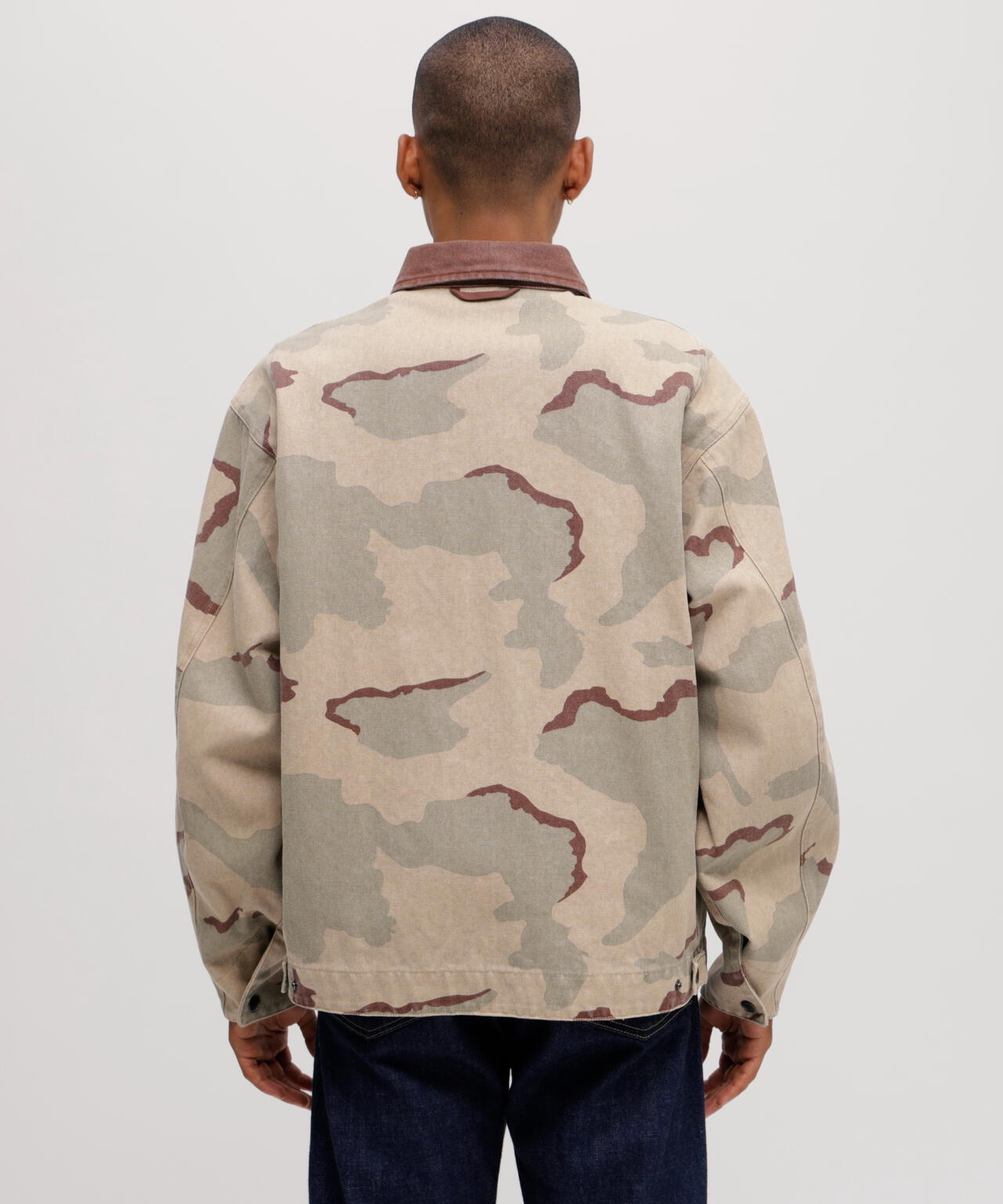 CAMO DUCK JACKET