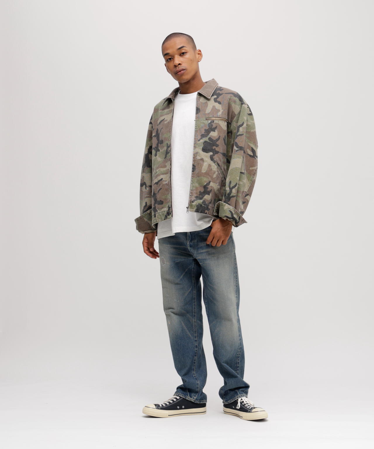 CAMO DUCK JACKET