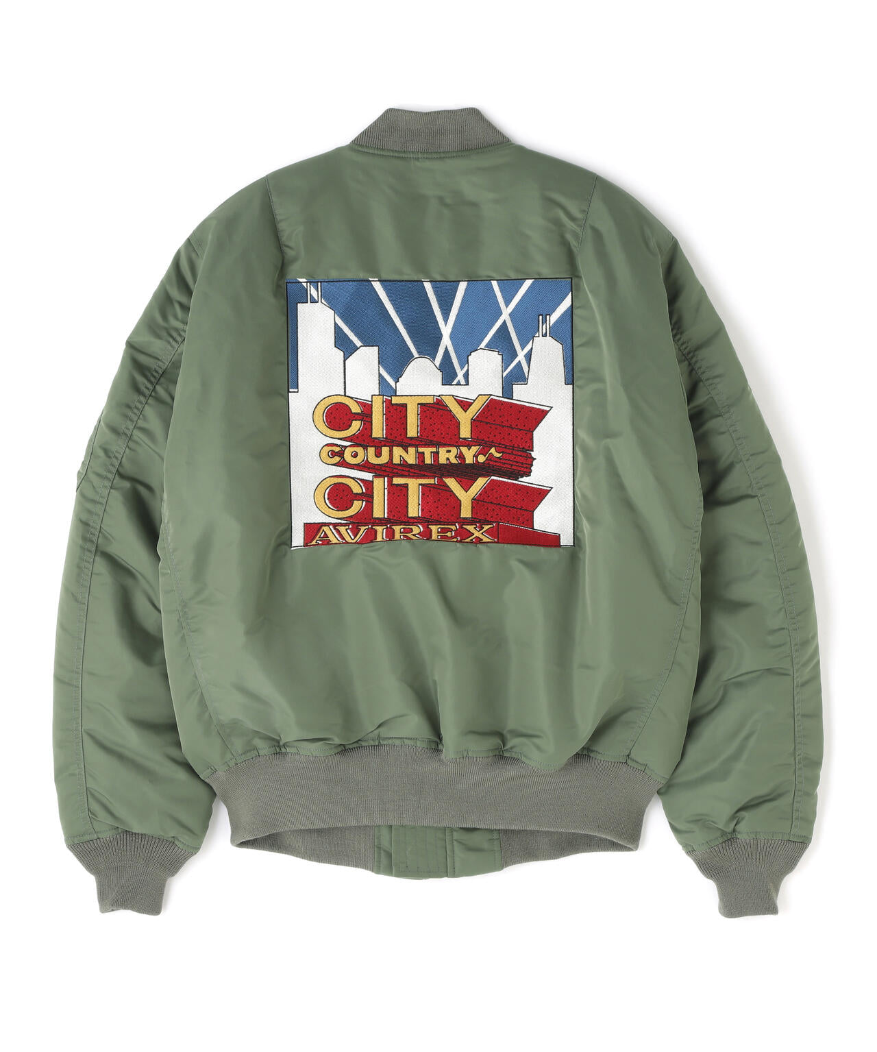 《AVIREX × CITY COUNTRY CITY》SIGNATURE MA-1