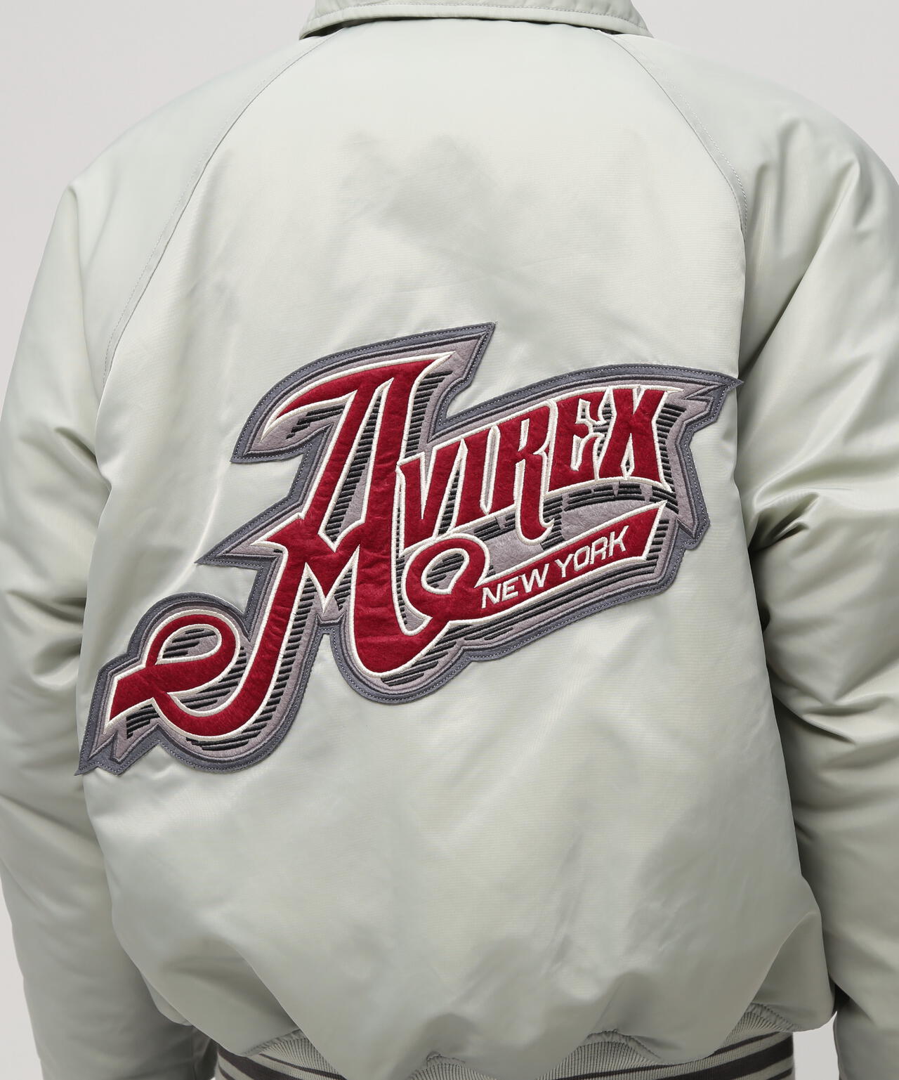 《WEB&DEPOT限定》NYLON VARSITY JACKET