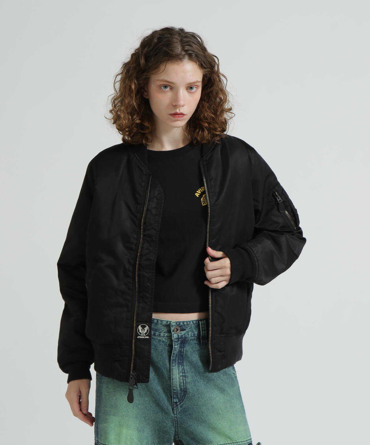 《WOMAN/直営店限定》WASHED MA-1 FLYING TIGERS