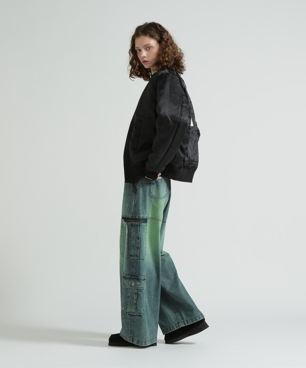 《WOMAN/直営店限定》WASHED MA-1 FLYING TIGERS