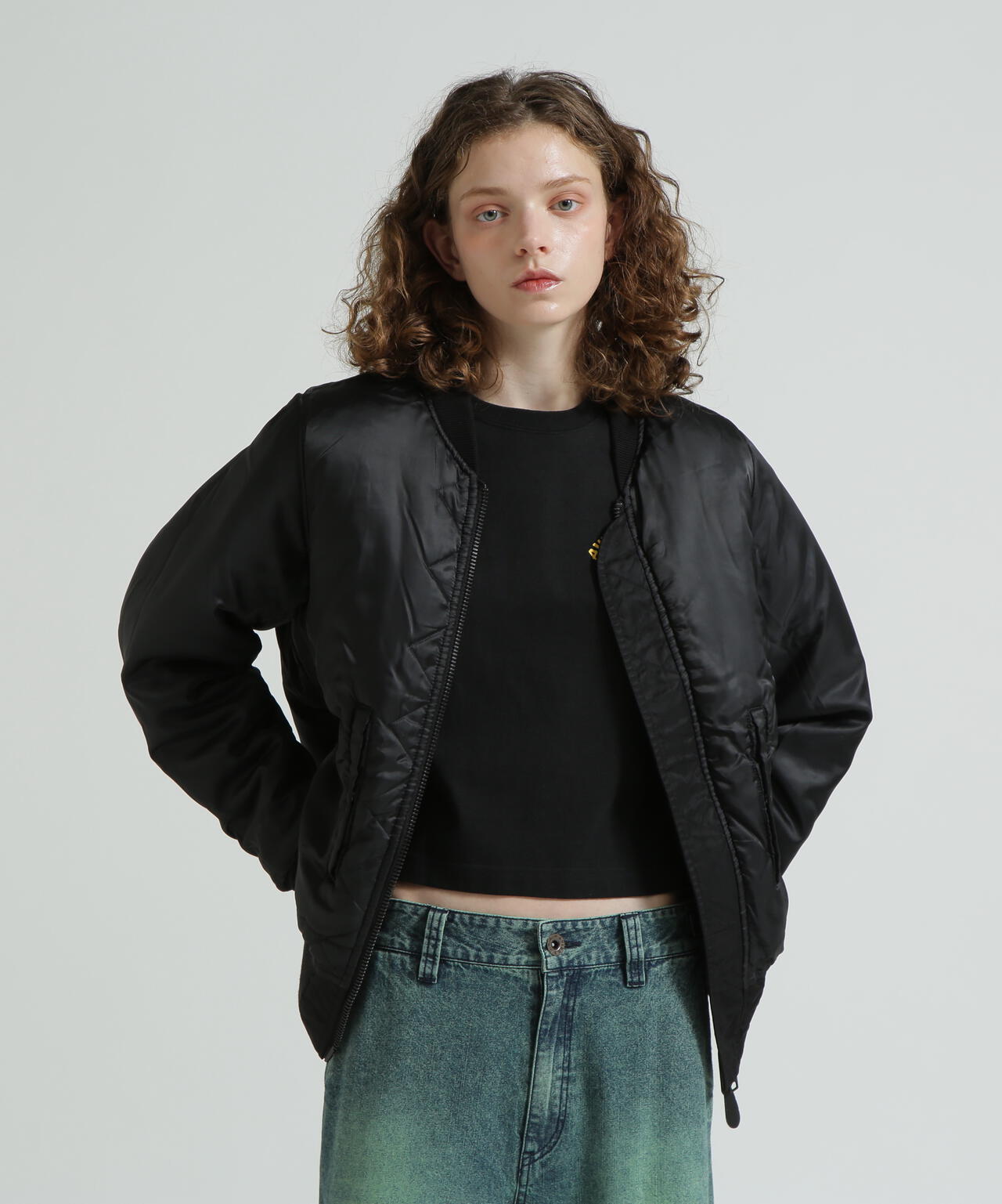 《WOMAN/直営店限定》WASHED MA-1 FLYING TIGERS