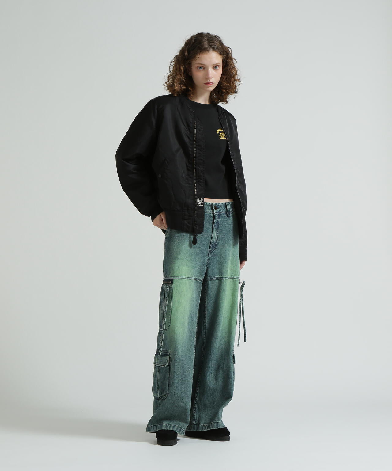 《WOMAN/直営店限定》WASHED MA-1 FLYING TIGERS