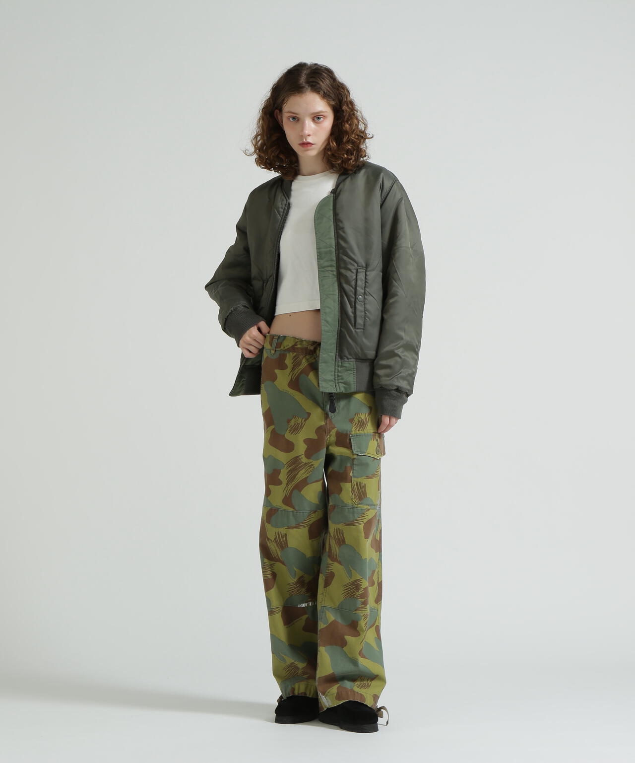 《WOMAN/直営店限定》WASHED MA-1 FLYING TIGERS