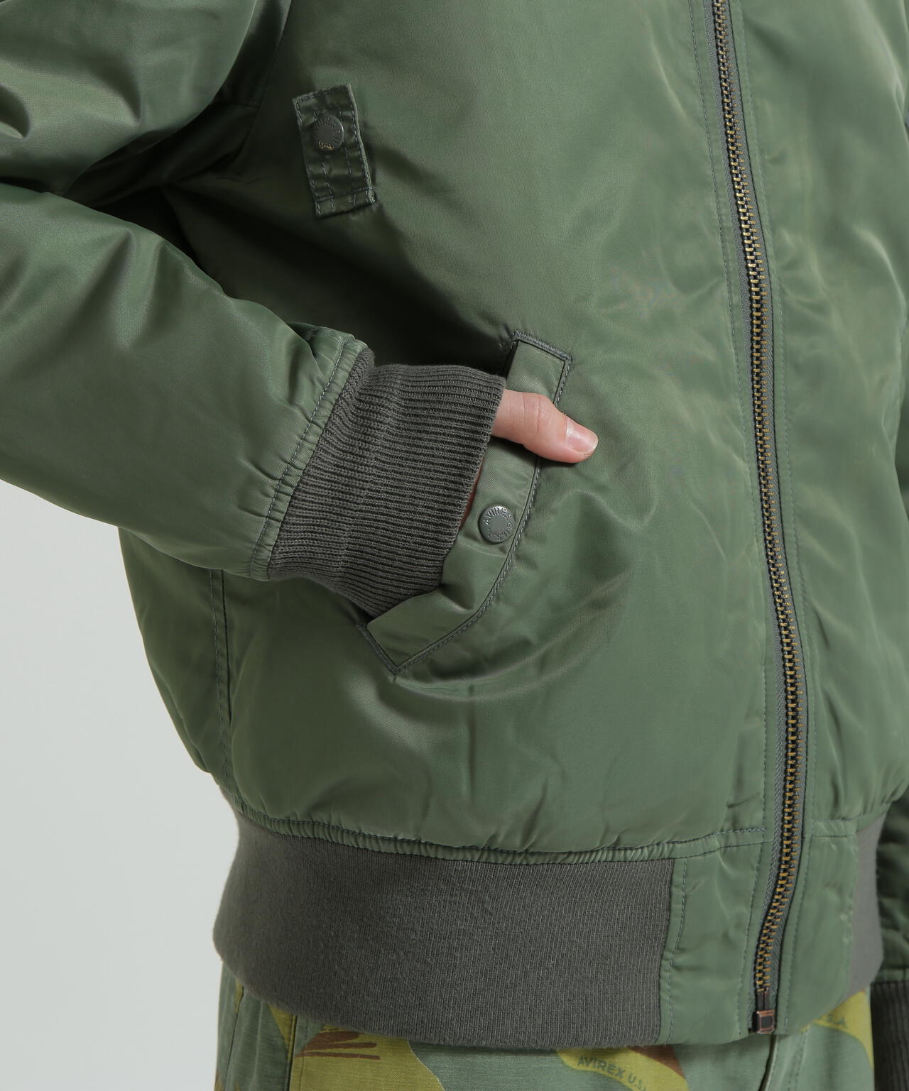 《WOMAN/直営店限定》WASHED MA-1 FLYING TIGERS