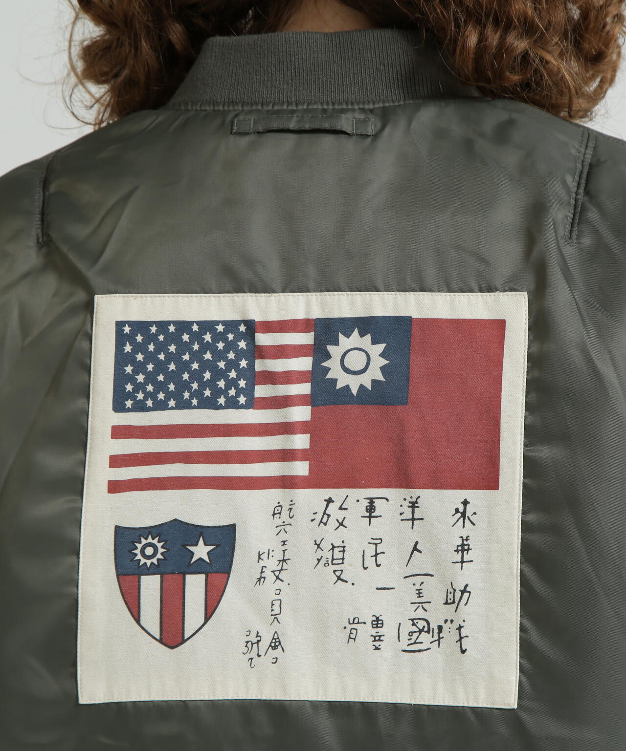 《WOMAN/直営店限定》WASHED MA-1 FLYING TIGERS