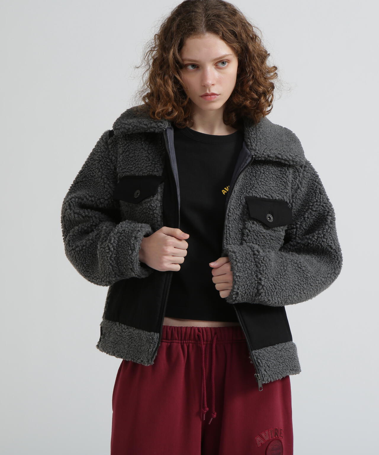 《直営店限定》BOA COMBI JACKET/ボアコンビジャケット
