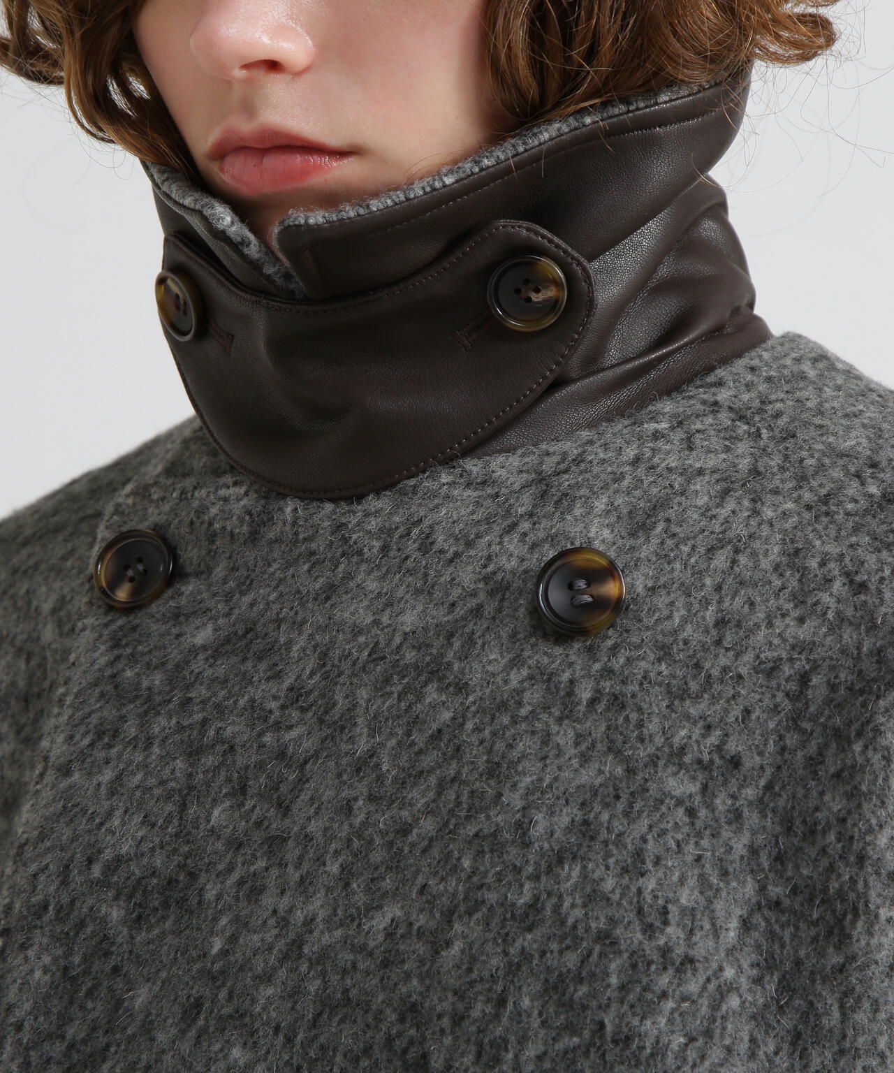 《直営店限定》SHAGGY PEA COAT/シャギーピーコート