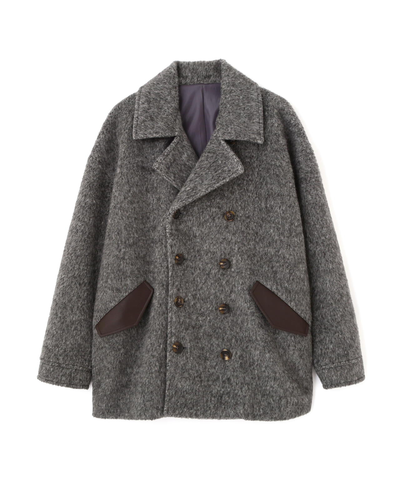 《直営店限定》SHAGGY PEA COAT/シャギーピーコート