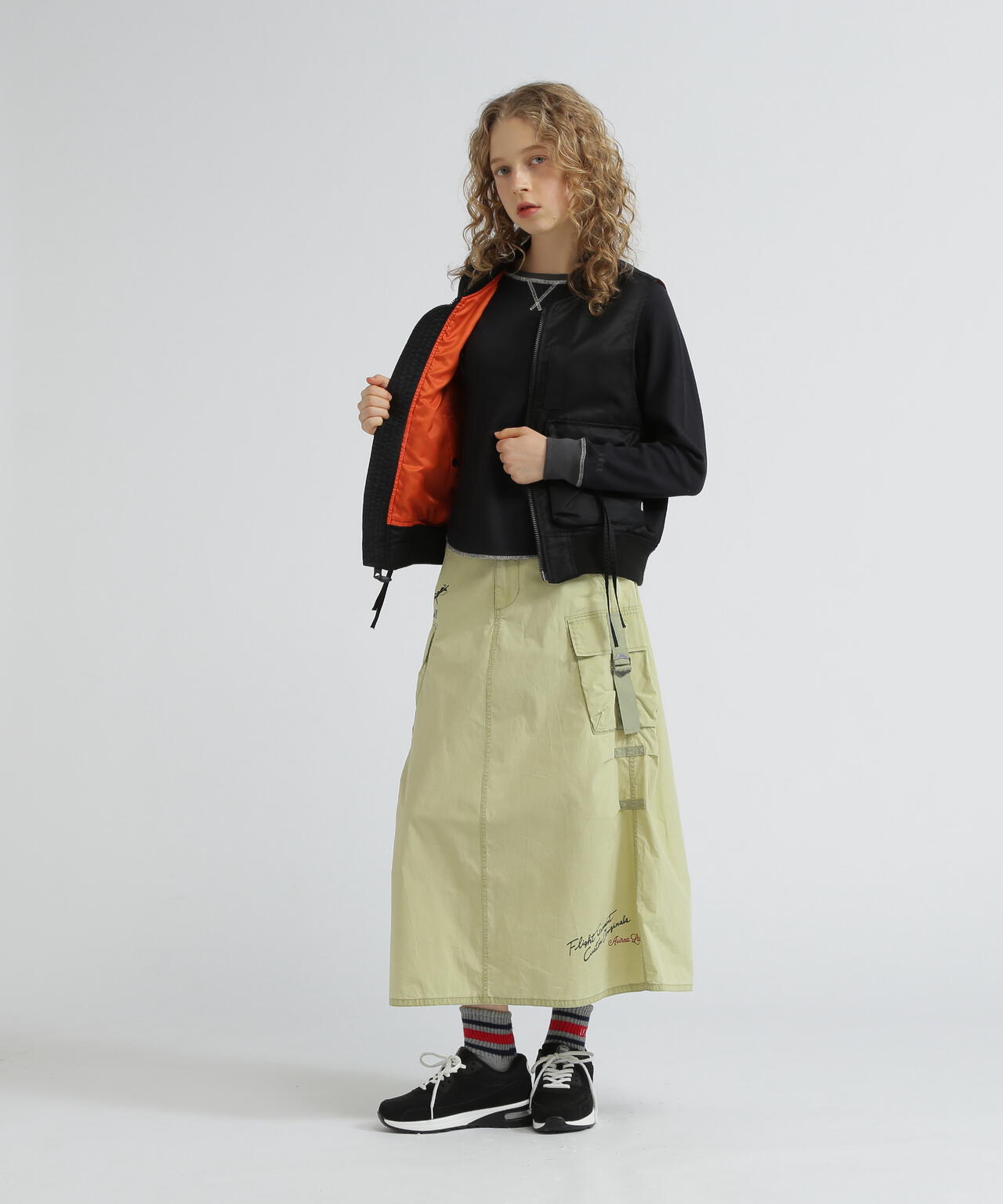 SLEEVELESS MA-1 VEST/スリーブレスMA-1ベスト