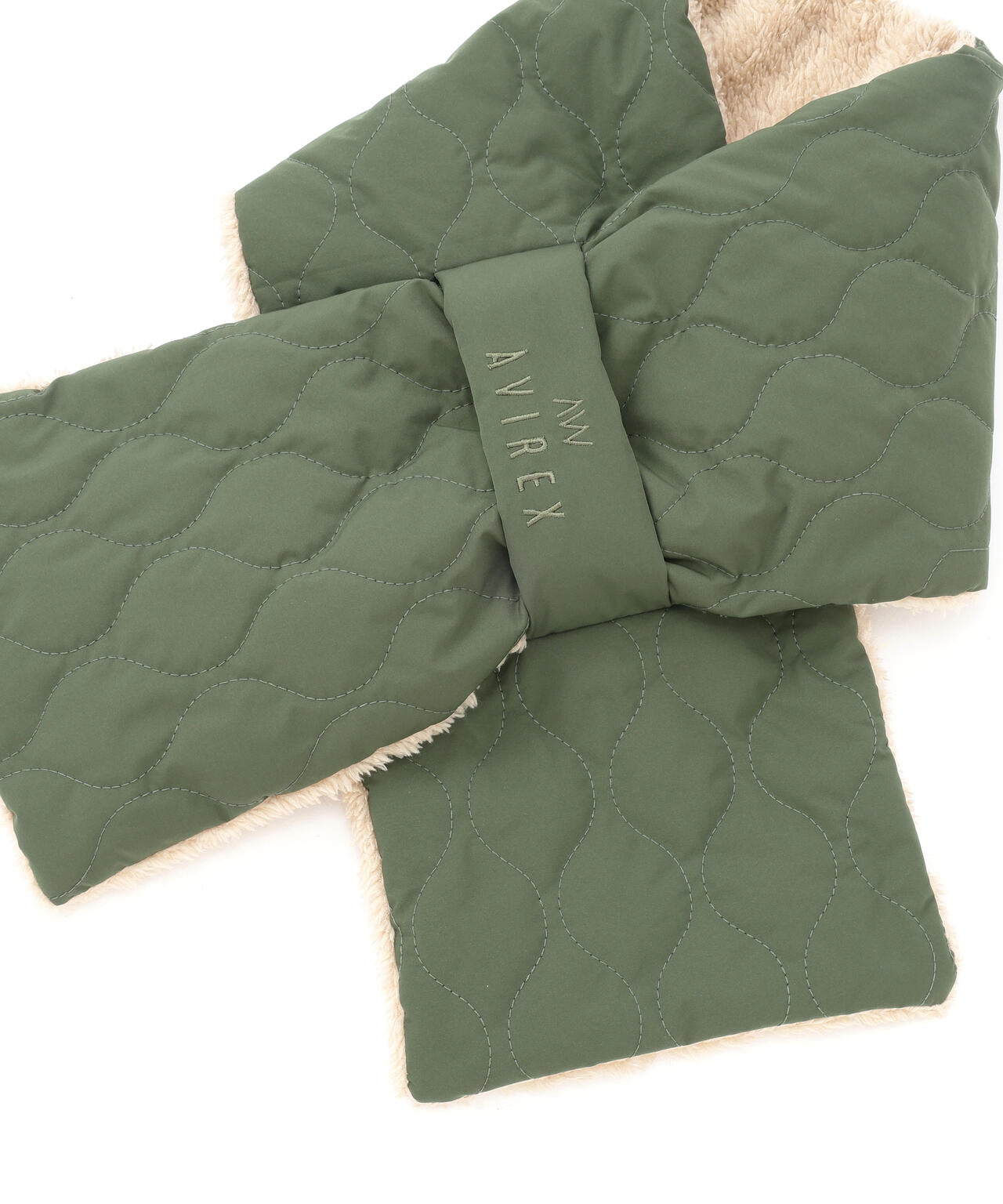 《直営店限定》QUILTING FUR STOLE/キルティング ファー ストール