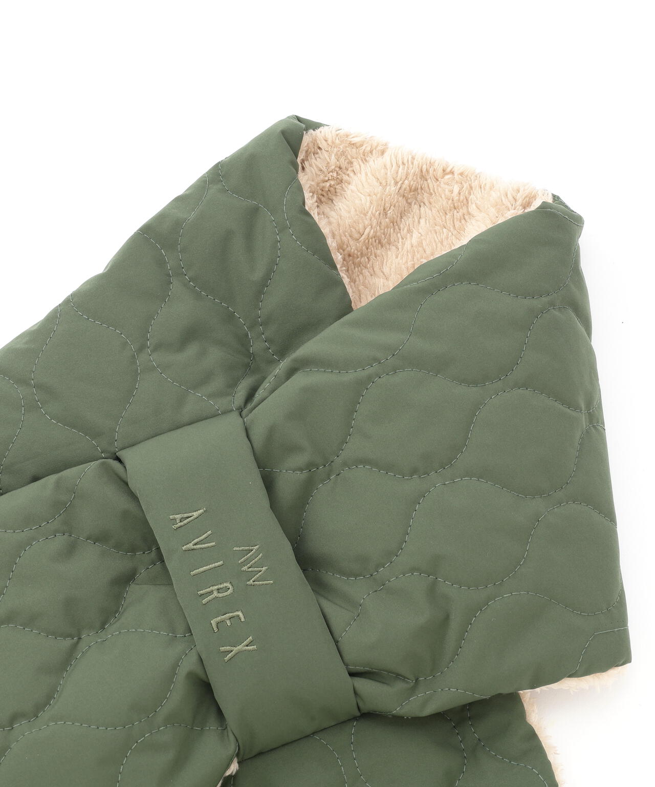 《直営店限定》QUILTING FUR STOLE/キルティング ファー ストール