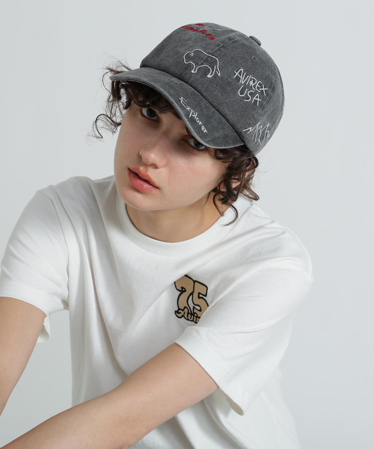 PATTARN FADE WASH CAP/パターンフェイドウォッシュキャップ