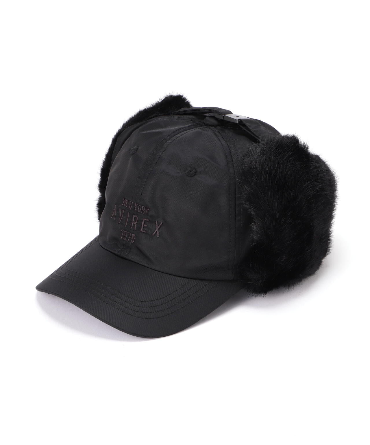 《直営店限定》NYLON×FUR FLIGHT CAP/ナイロン×ファー フライトキャップ