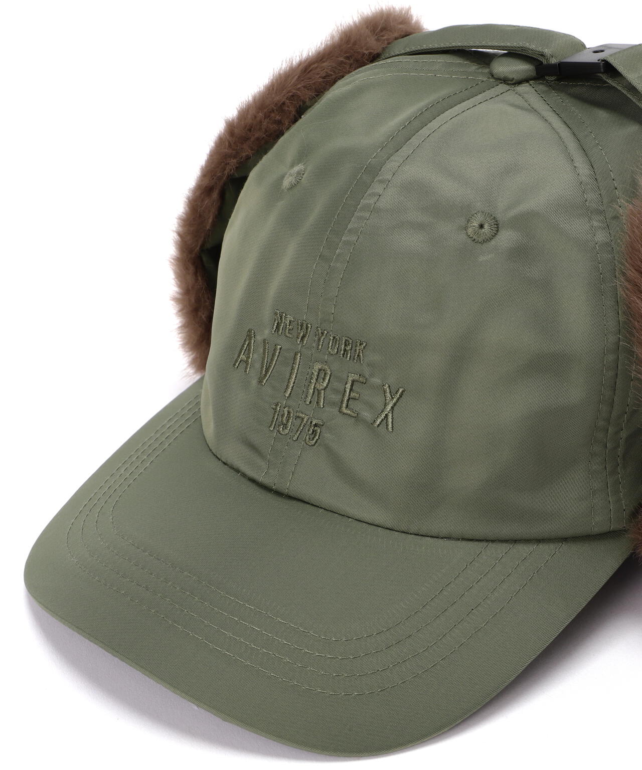 《直営店限定》NYLON×FUR FLIGHT CAP/ナイロン×ファー フライトキャップ