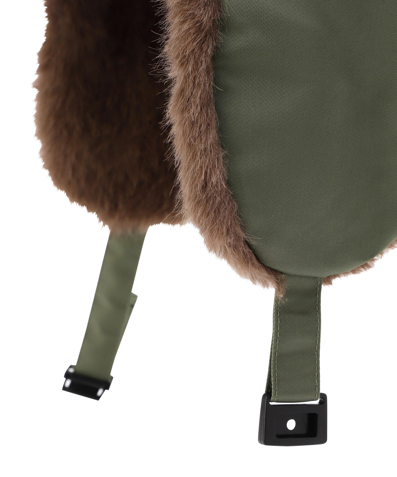 《直営店限定》NYLON×FUR FLIGHT CAP/ナイロン×ファー フライトキャップ