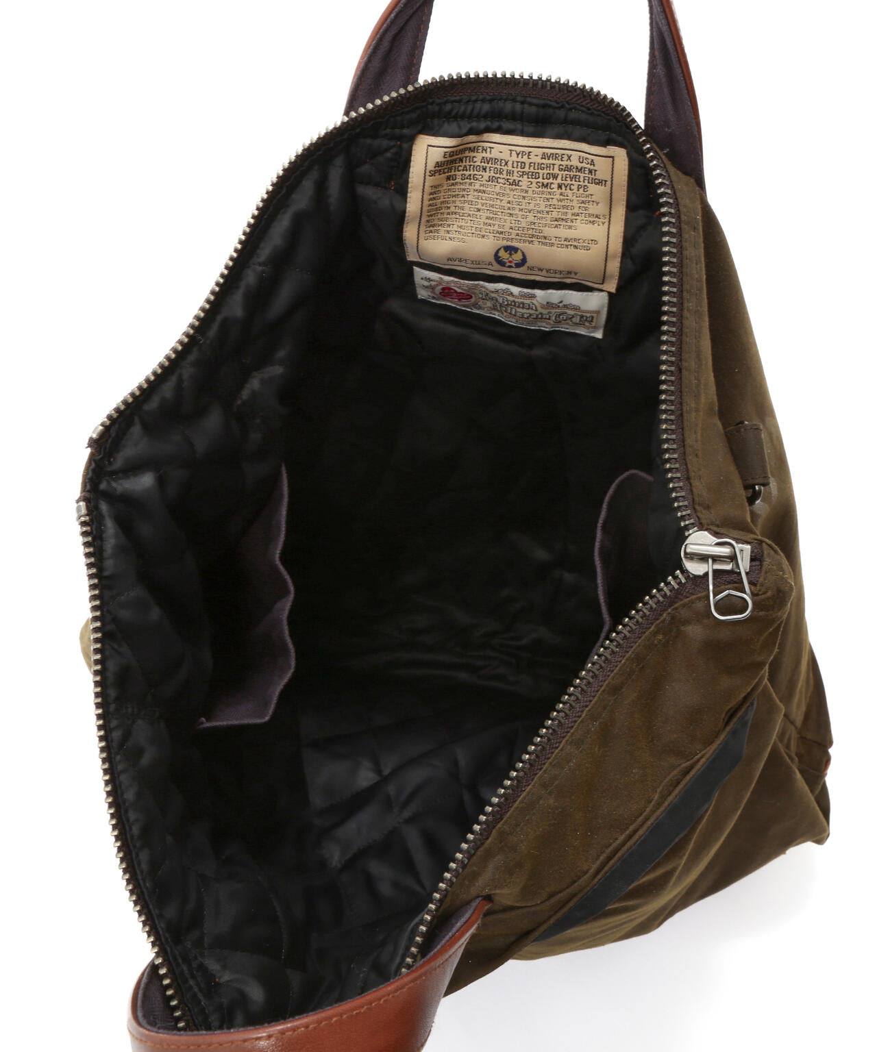 MILITARY FABRIC OILED CLOTH HELMET BAG