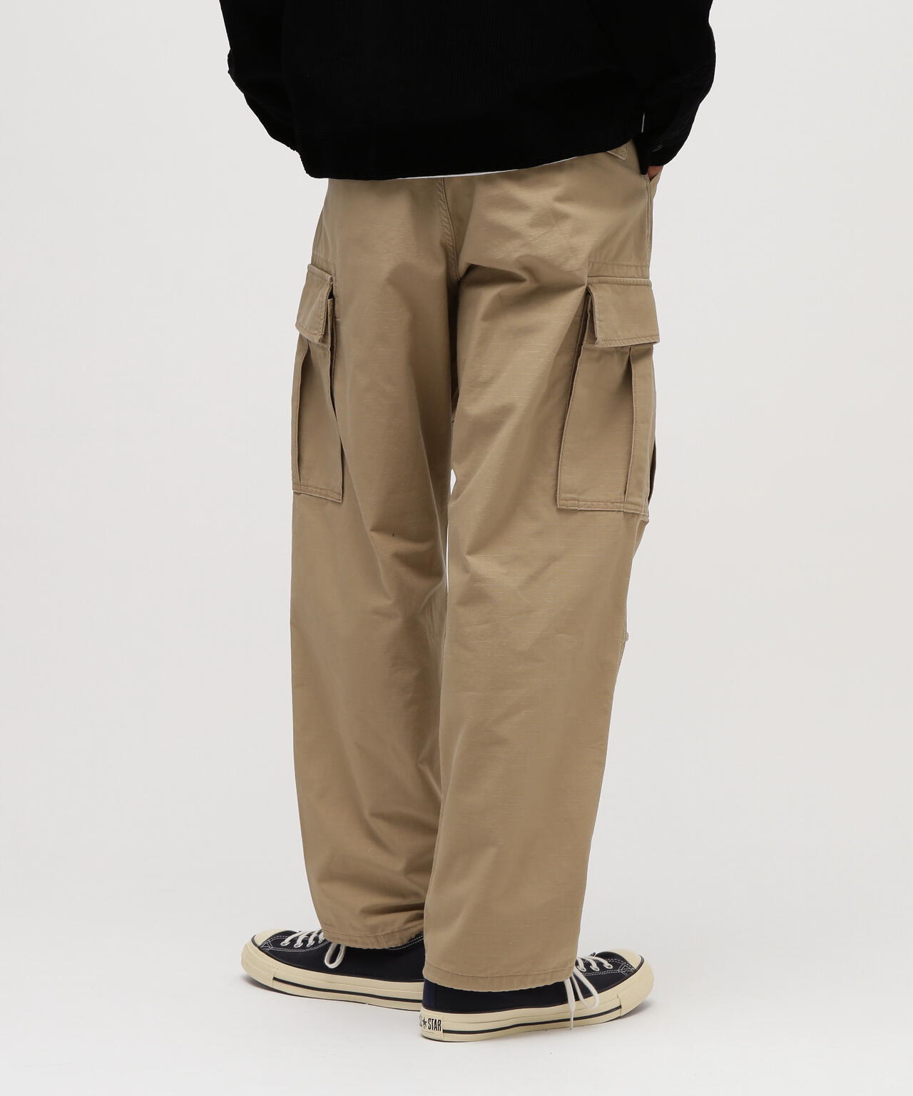 COTTON RIPSTOP CARGO PANTS