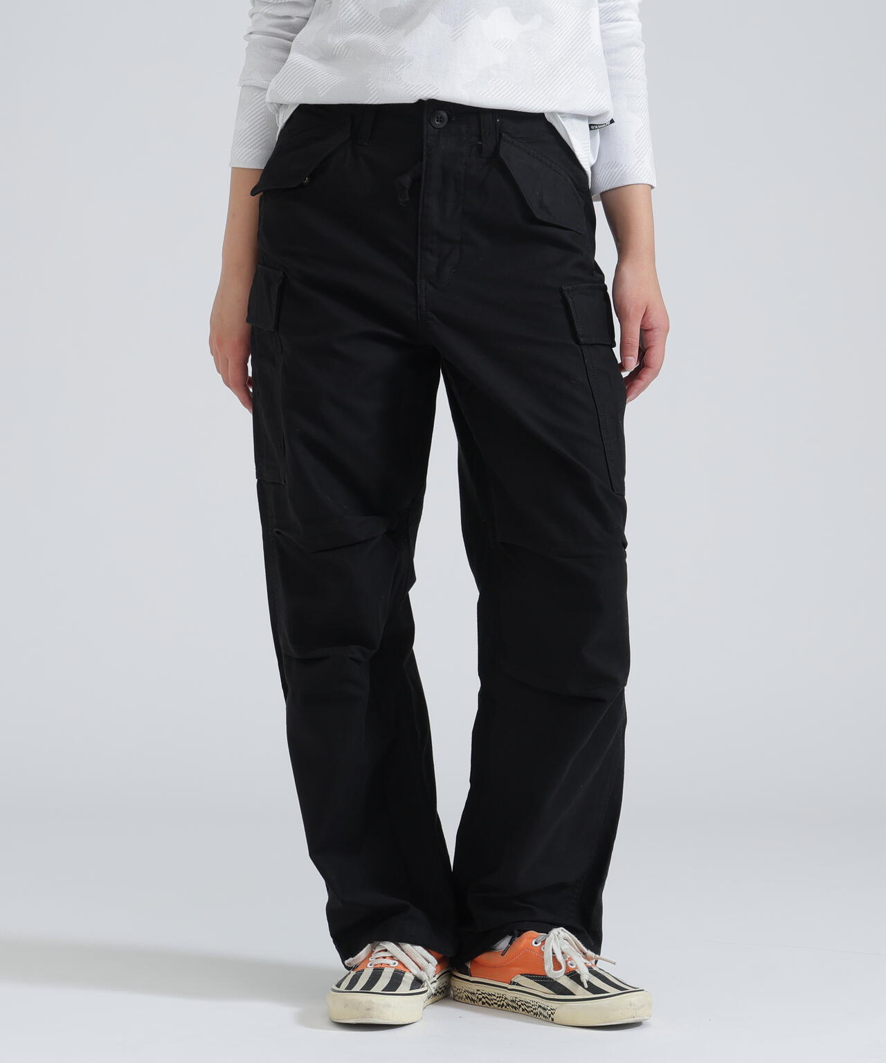 《WOMAN/直営店限定》NYLON/COTTON M-65 FATIGUE PANTS/ナイロンコットン M-65ファティーグパンツ