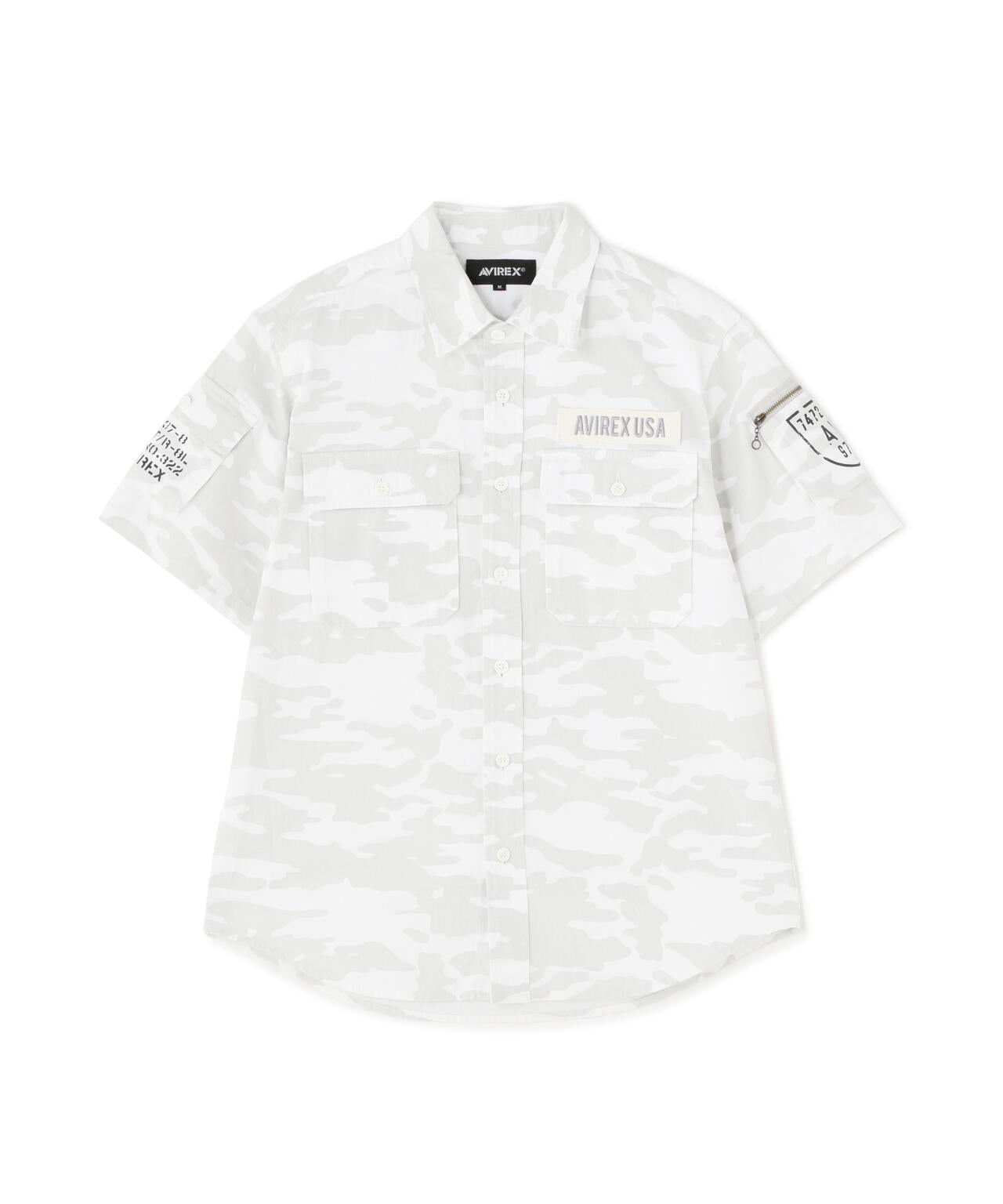 BASIC FATIGUE SHORT SLEEVE SHIRT / ベーシック ファティーグ 半袖シャツ / AVIREX / アヴィレッ