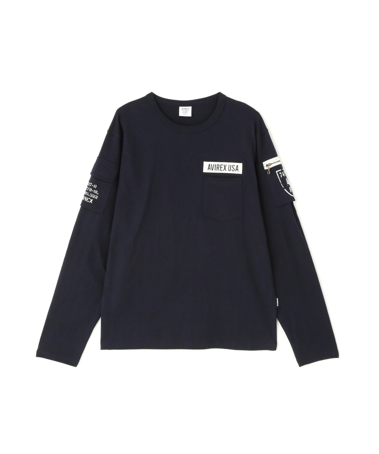 FATIGUE CREW NECK L/S T-SHIRT / ファティーグ クルーネック 長袖 Tシャツ