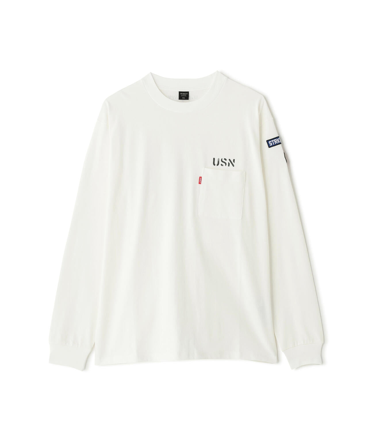 NAVAL PATCH LONGSLEEVE T-SHIRT / ネイバル パッチ ロングスリーブ Tシャツ / AVIREX