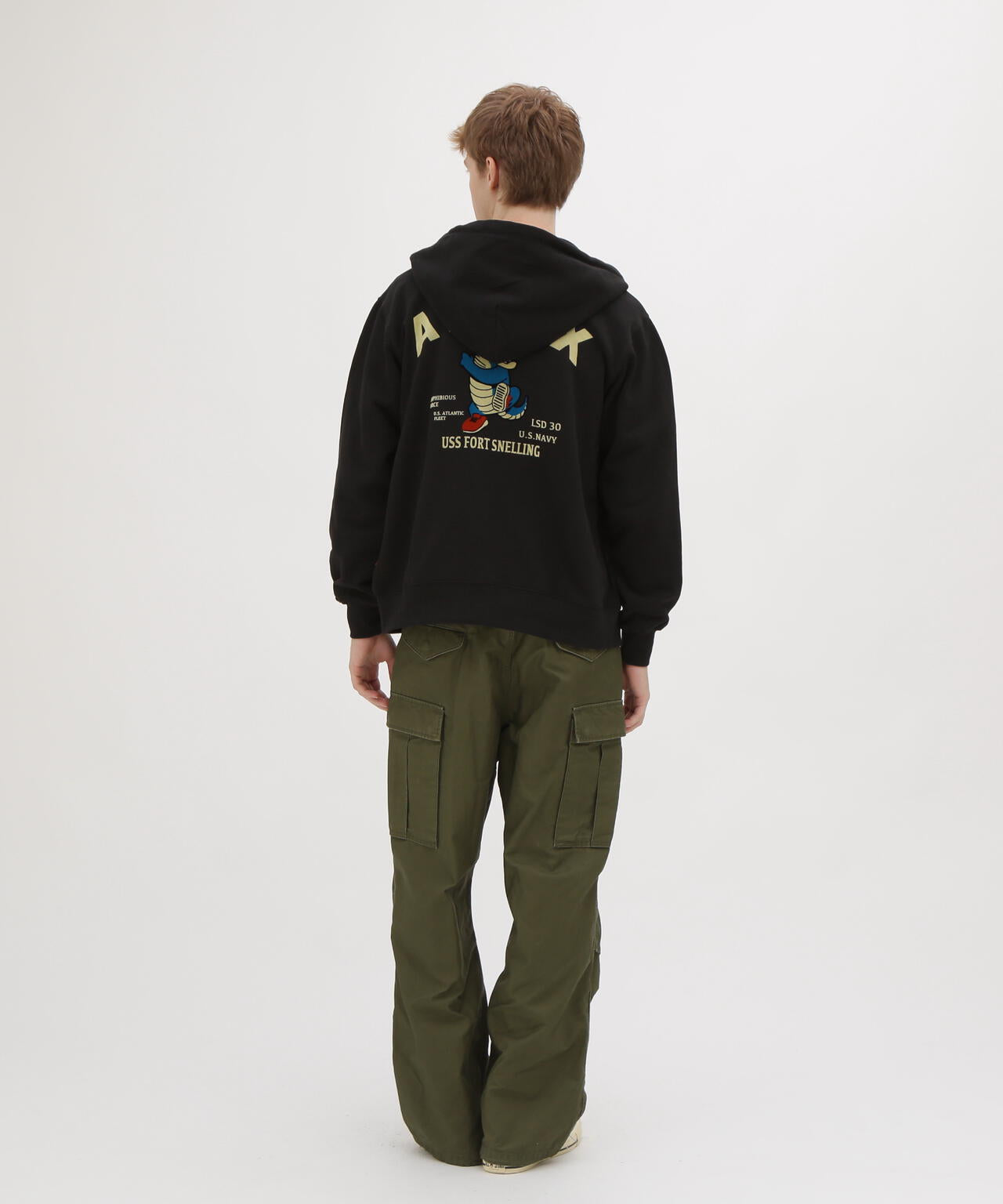 《WEB&DEPOT限定》USS FORT SNELLING ZIPUP HOODIE
