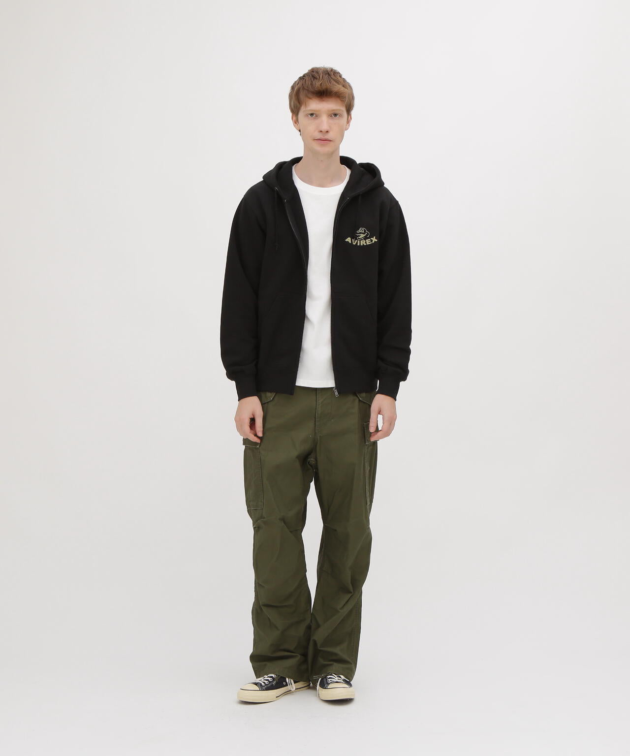 《WEB&DEPOT限定》USS FORT SNELLING ZIPUP HOODIE