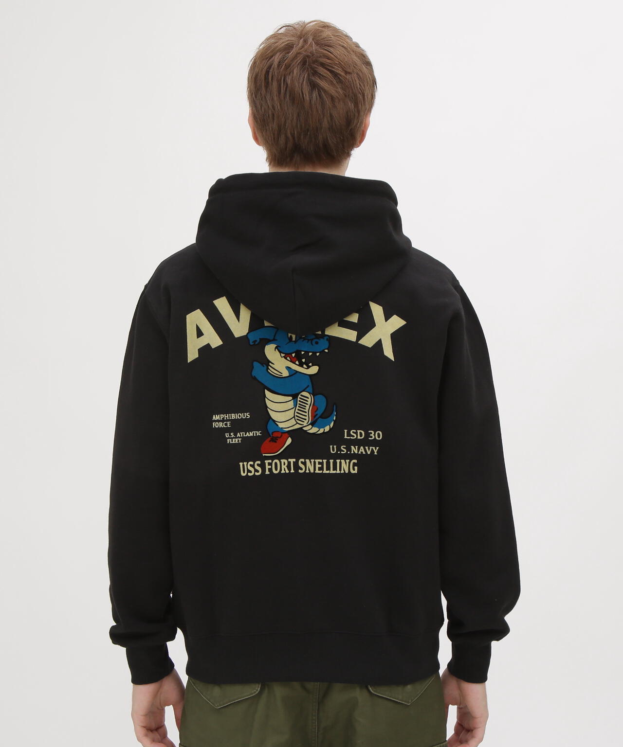 《WEB&DEPOT限定》USS FORT SNELLING ZIPUP HOODIE