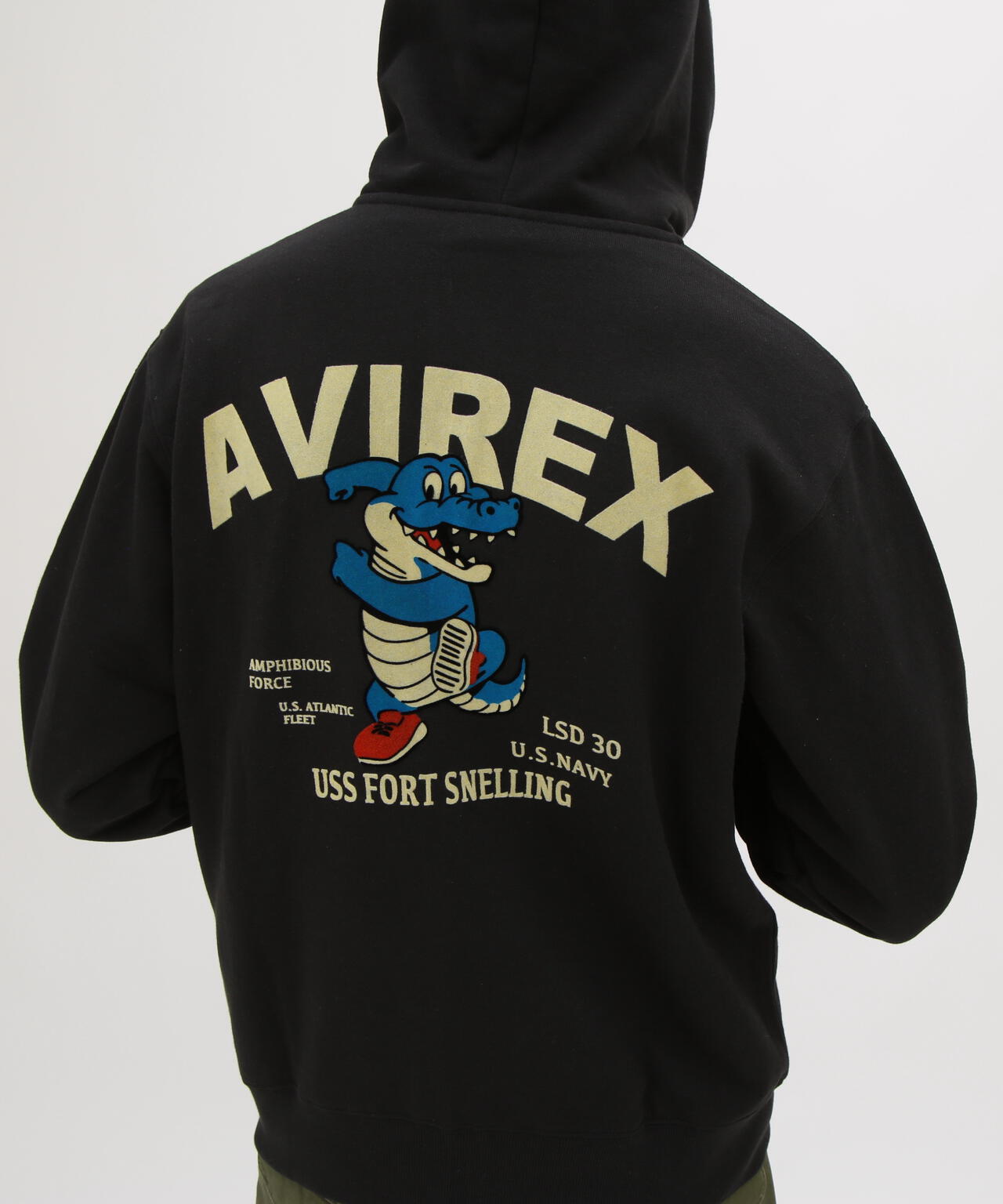 《WEB&DEPOT限定》USS FORT SNELLING ZIPUP HOODIE