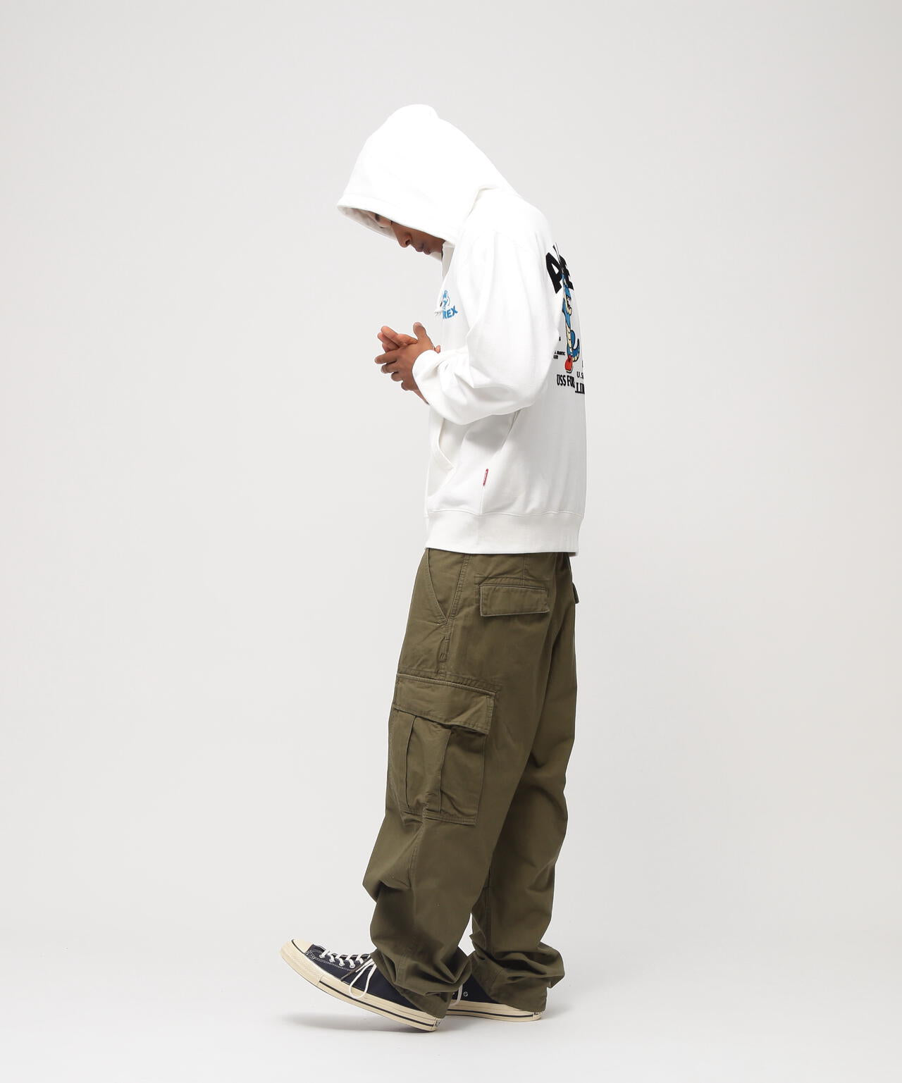 《WEB&DEPOT限定》USS FORT SNELLING ZIPUP HOODIE